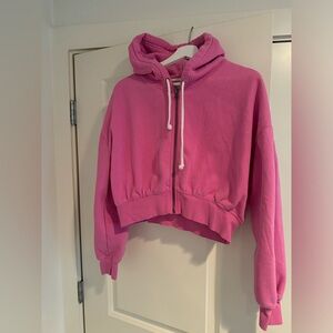 BDG Cropped Hooded Sweatshirt Women’s Size M